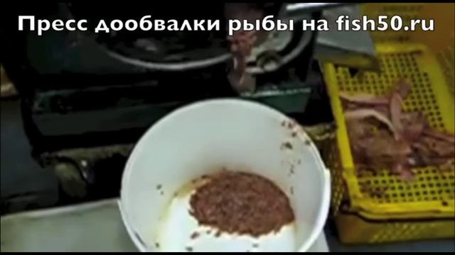 Пресс дообвалки рыбы Китайский