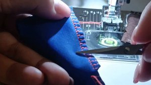 Оверлочные швы на Necchi-205D. Трикотаж, бифлекс.