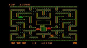 Ms Pacman MS PAC MAN LESS INPUT PROBLEM 2 1983 Atari Inc  IBM PC COMPATIBLE MICROSOFT DOS