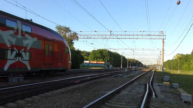 Станция Солнечная летним вечером :) смотреть онлайн