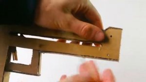 КАК СДЕЛАТЬ ПИСТОЛЕТ ИЗ КАРТОНА легко своими руками