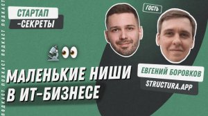 Стартап с маленьким рынком: зачем создавать и развивать ИТ-продукт в узкой нише / Подкаст