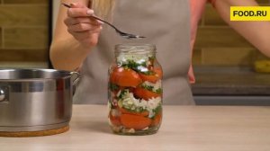 Помидоры по-польски на зиму | Рецепты Food.ru