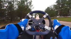 KART KZ-2 RACING IN FOREST