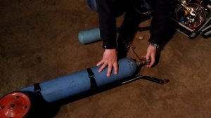 Заправка 2х литрового кислородного балона