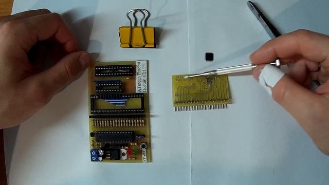 Адаптер на Atmega fusebit doctor для ATmega8 TQFP 32 смотреть онлайн