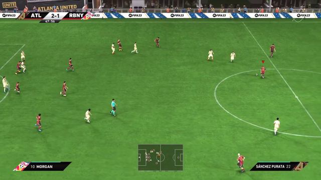 FIFA 23 Gameplay - Atlanta United vs. New York Red Bulls смотреть онлайн