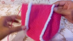 Чепчик спицами завершающая часть