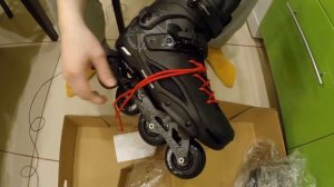 Роликовые коньки Rollerblade RB 80 17 - Распаковка и обзор; Unboxing and review;