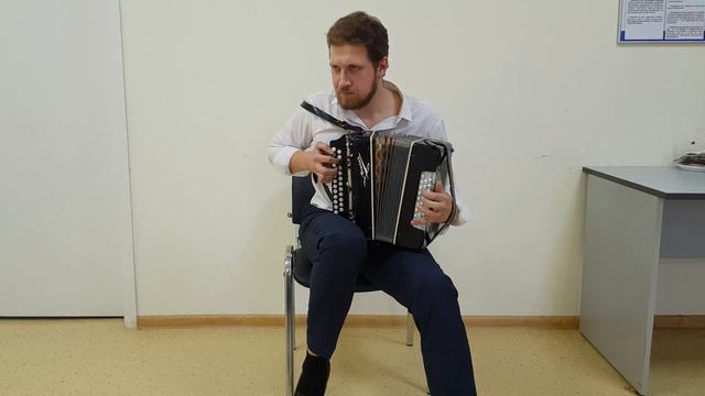 Nightwish - The phantom of the opera (призрак оперы на гармони на слух) смотреть онлайн