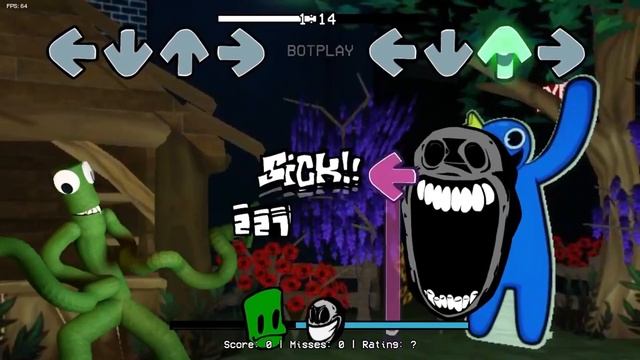 FNF Demise (VS DOORS) - But ALL the Characters Sing Together ? VS Rush (Roblox DOORS 1 to 100) смотреть онлайн