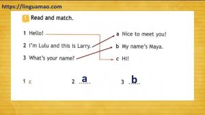 Spotlight 3 класс Workbook страница 4 номер 1 ГДЗ решебник