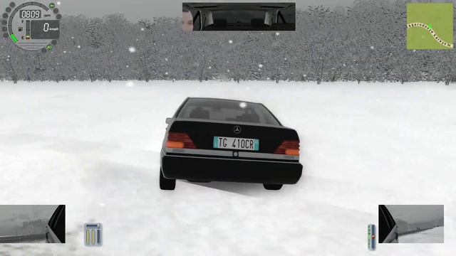 City Car Driving - Mercedes S600 W140 gameplay + (Download Link) смотреть онлайн