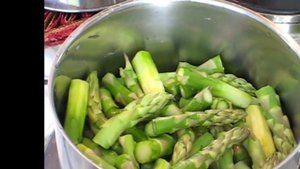 Изысканный крем-суп из спаржи (веган)