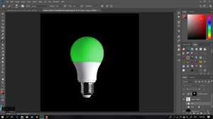 Bulb glow gif animation in Photoshop | Photoshop toturial