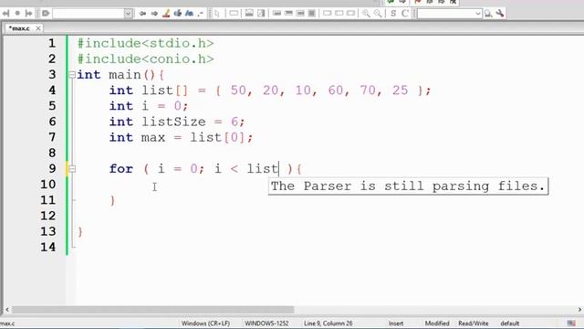 C Program to Find Maximum Value in a List or Array | Hindi смотреть онлайн