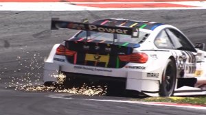 Super Slow Motion Highlights - DTM Spielberg 2015