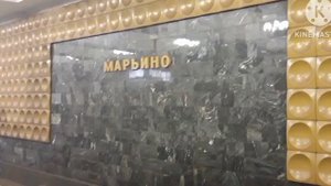 Звук зуммера на станции метро Марьино
