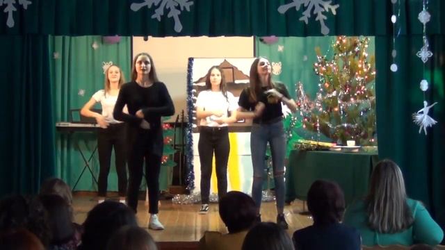 Новогоднее представление 8 В класс смотреть онлайн