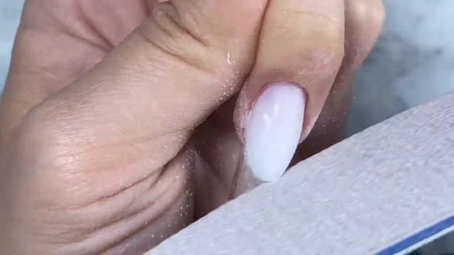 Наращивание самой себе. Арочный квадрат. Выкладной френч. ?