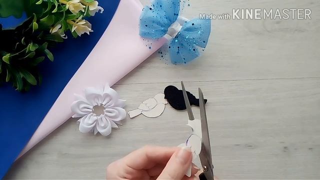 зимние Бантики "СНЕГИРИ"/❤ПО МНОГОЧИСЛЕННЫМ ПРОСЬБАМ/"Thermal cutting for colored ribbons" смотреть онлайн
