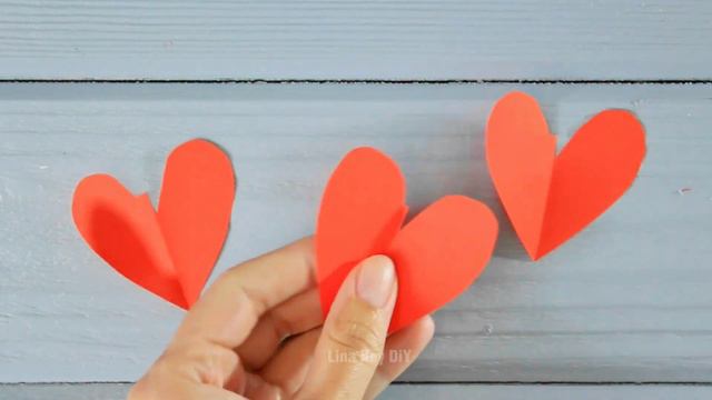 Как сделать валентинку на 14 февраля 💖Открытка валентинка смотреть онлайн