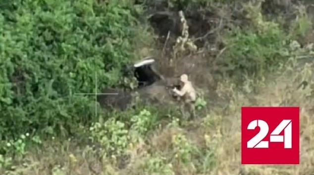 Боец ВС РФ в одиночку уничтожил украинских военных в опорном пункте - Россия 24 