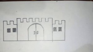 Simple Castle ? Drawing Idea for Kids #castle #art #academy