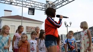 Выступление Юли Волковой в Евпатории