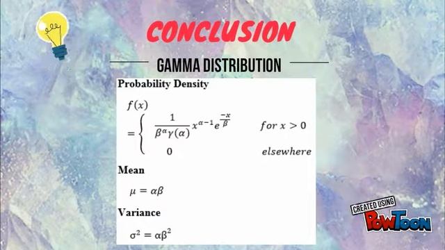 GAMMA DISTRIBUTION KONSEP смотреть онлайн