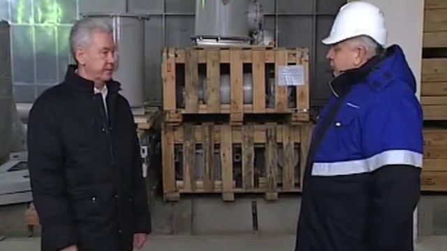 Посещение строящейся электроподстанции «Золотарёвская» в ЦАО Москвы