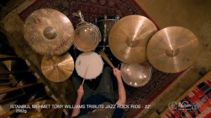 ISTANBUL MEHMET TONY WILLIAMS TRIBUTE JAZZ ROCK RIDE - 22"