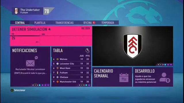 MODO CARRERA FULHAM FIFA 21 #4 FINAL DE AÑO смотреть онлайн