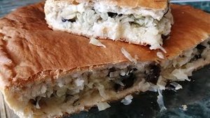 Пирог с капустой. Тесто _ВОДОЛАЗ_