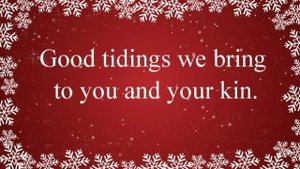 We Wish You a Merry Christmas with Lyrics | Christmas Carol & Song