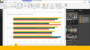 How to create Clustered bar chart in power bi desktop || lClustered bar chart power bi part (10)