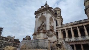 [4K] ??PARIS WALK / PLACE SAINT-SULPICE / ÉGLISE SAINT-SULPICE #paris #france