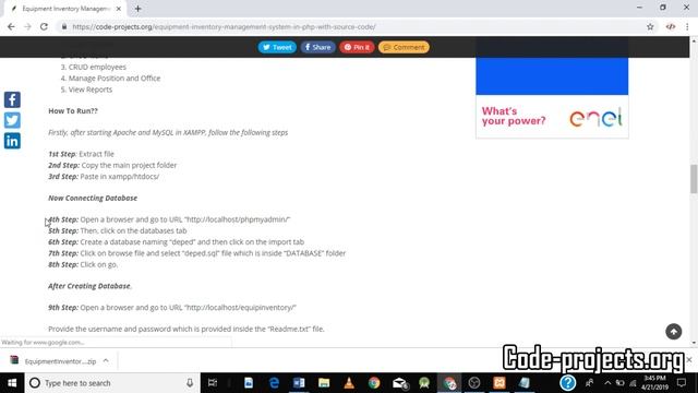 Equipment Inventory Management System in PHP with Source Code| Source Code & Projects смотреть онлайн