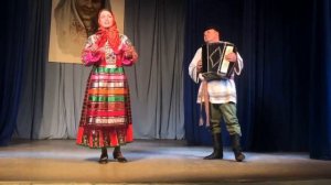 "Позарастали стёжки - дорожки",  на баяне. Русская народная песня. Поёт Ольга Стурова.