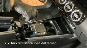 Mercedes Benz B Klasse 247 w247 #Mittelkonsole #ausbauen / #zerlegen
