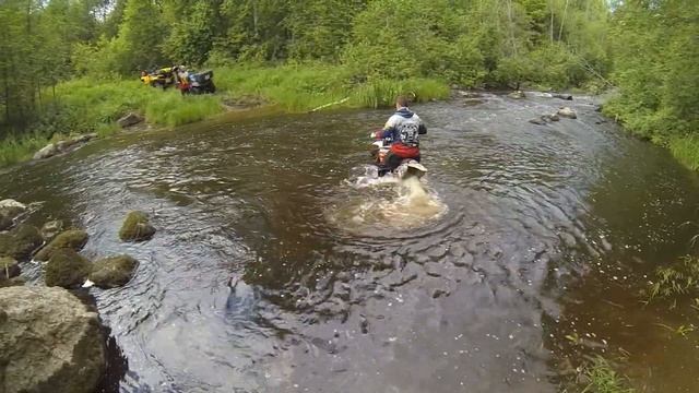 Там, где Stels Guepard сидит на пузе, CF-MOTO пролезает "как по маслу". смотреть онлайн