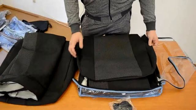 Чехлы автомобильные из ткани