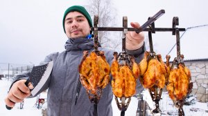 Готовим сочного цыпленка 🍗 в ароматном маринаде в тандыре