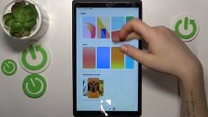 Samsung Galaxy Tab A9 | Как поменять обои на Samsung Galaxy Tab A9 - Новая заставка экрана