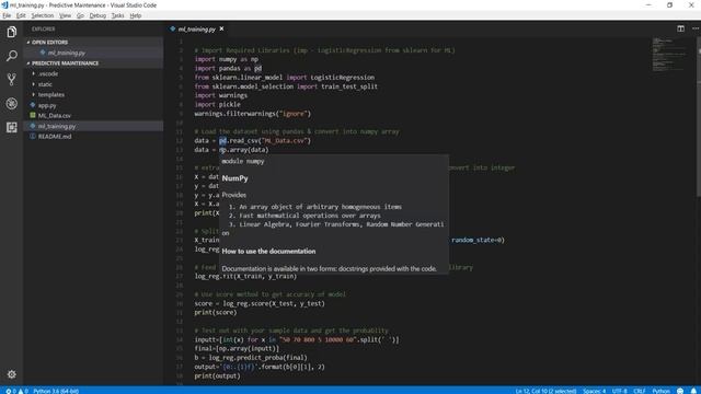 Learn | Code | Implement Machine Learning in 10 mins!