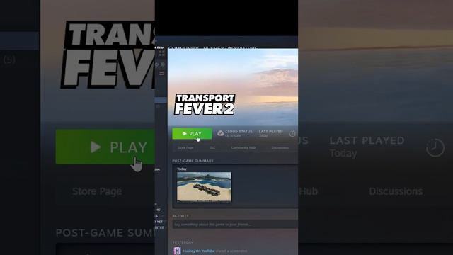 Download Mods Quickly & Easily In Transport Fever 2