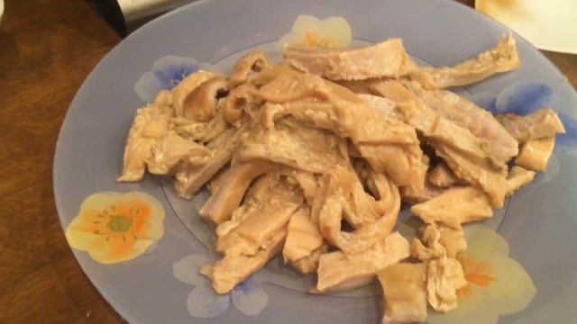 Готовлю говяжий желудок - требуха. Деревенское блюдо.