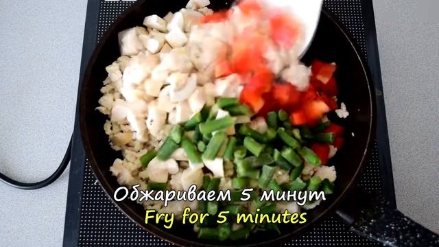 Такую кашу вы еще не готовили, булгур рецепт по итальянски с овощами и курицей смотреть онлайн