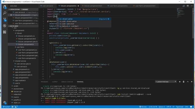 Angular-4 with Spring boot Rest CRUD operations - #7 create and update implementation смотреть онлайн