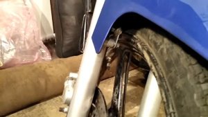 Yamaha YBR 125 как поднять переднее крыло